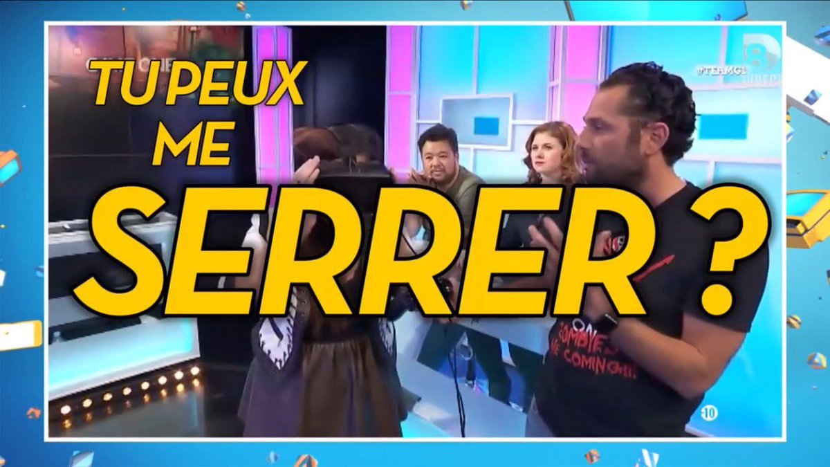 davut_yildizz's tweet photo. @Kayane @JulienTellouck @gameone vous ete passer sur #TPMP 😂😂😂 kayane : tu peux me serrer " je suis mort 😂😂😂 https://t.co/iQZZYVd6um