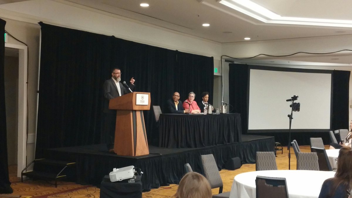 ALPdeved's tweet photo. The "equity panel" raised really important questions about placement, completion, and race. Good talk. #CADECCBC2016 https://t.co/bBkQTok71V