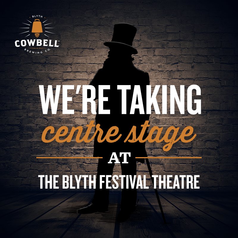 We are proud to be the official beer sponsor @blythfestival for the 2016 season. #DrinkLocal #EntertainLocal!
