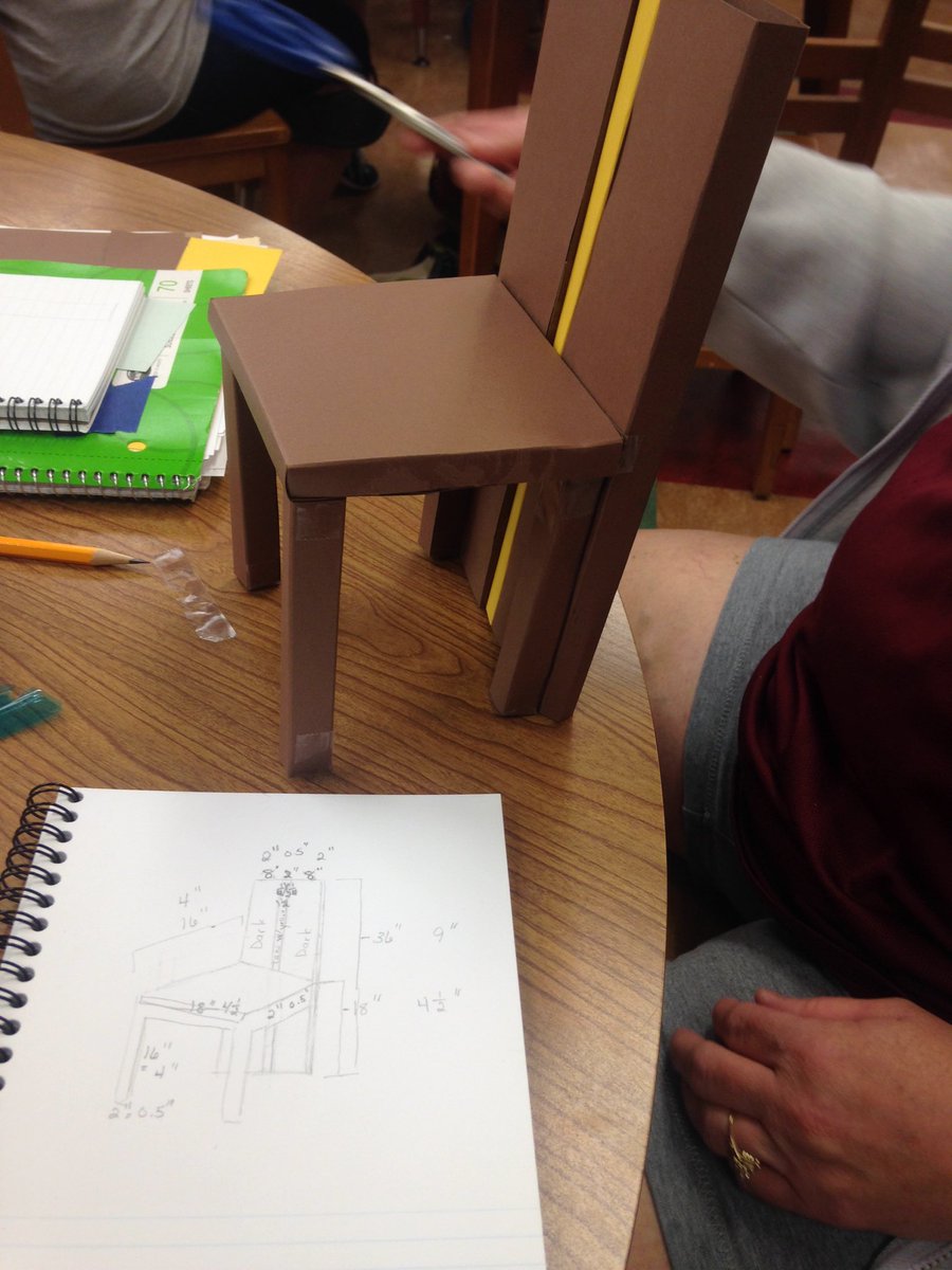 baileyminnie11's tweet photo. @STEAMky #kySTEAM16 Tammy Stewart music is still Greek to me, sorry.  LOVED the chair design https://t.co/JYAkjem1Qs
