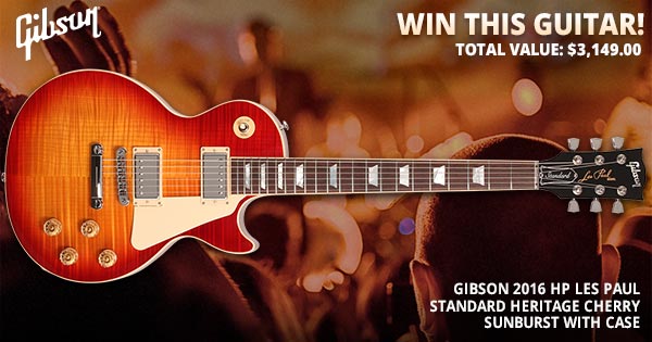 AmericanMusical's tweet photo. Enter our @GibsonGuitar 2016 HP #LesPaul #AMSGiveaway! https://t.co/OflvS9xqUD #GibsonLesPaul #Giveaway #AMS30 https://t.co/3xYnW9iD2o