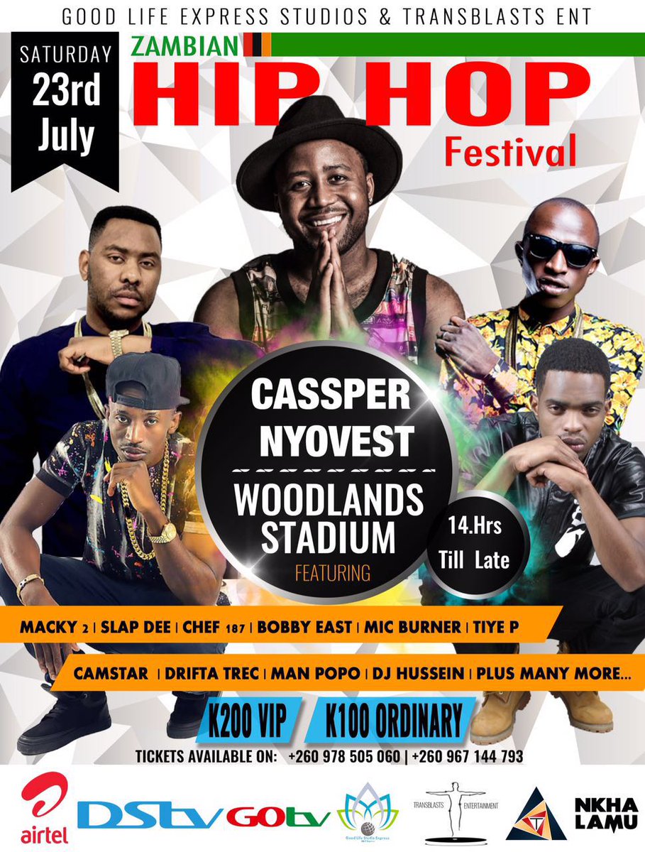 CASSPER NYOVEST Live ,Lusaka, MUSIC HIP HOP FESTIVAL.Good Life Studios &amp; Transblasts Ent #ZambianHipHopFestival.