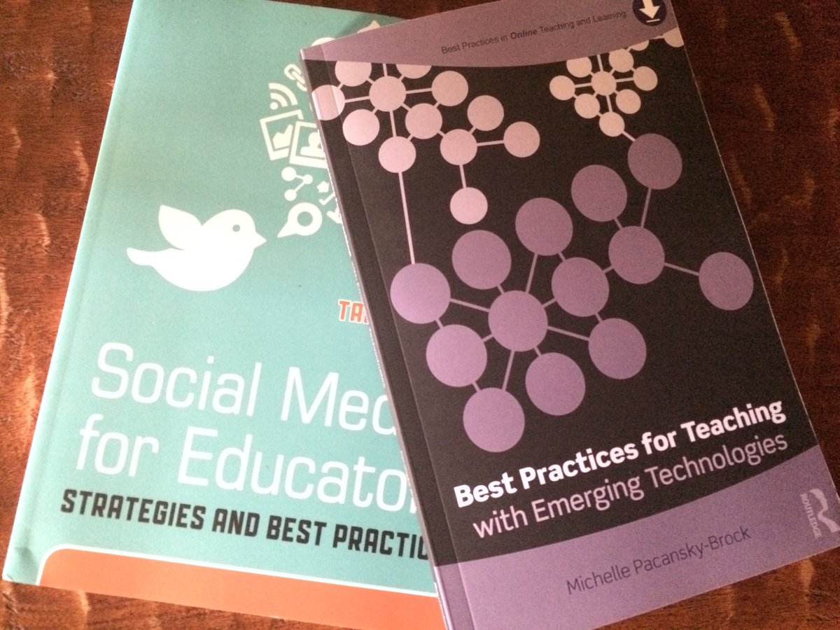 brobest's tweet photo. A little summer reading and re-reading @tjoosten @brocansky #edusocmedia #NGTM https://t.co/51aS5pfOTM