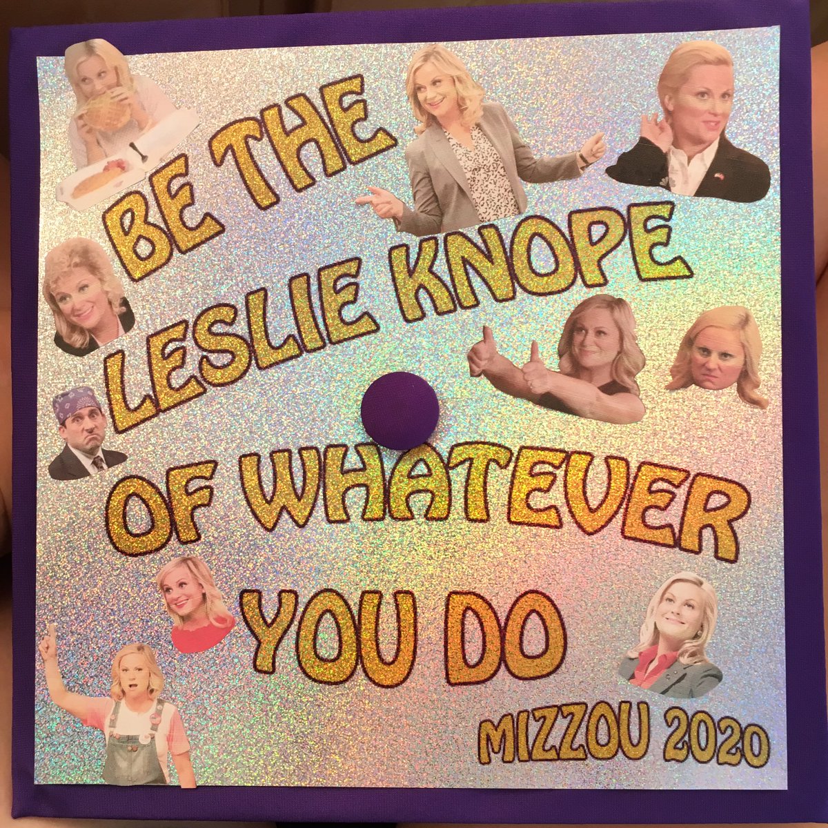 thatsthedeal's tweet photo. Ready for graduation (and what comes next) thanks to the wisdom of @smrtgrls and Leslie Knope! https://t.co/b4ZgisrRcC
