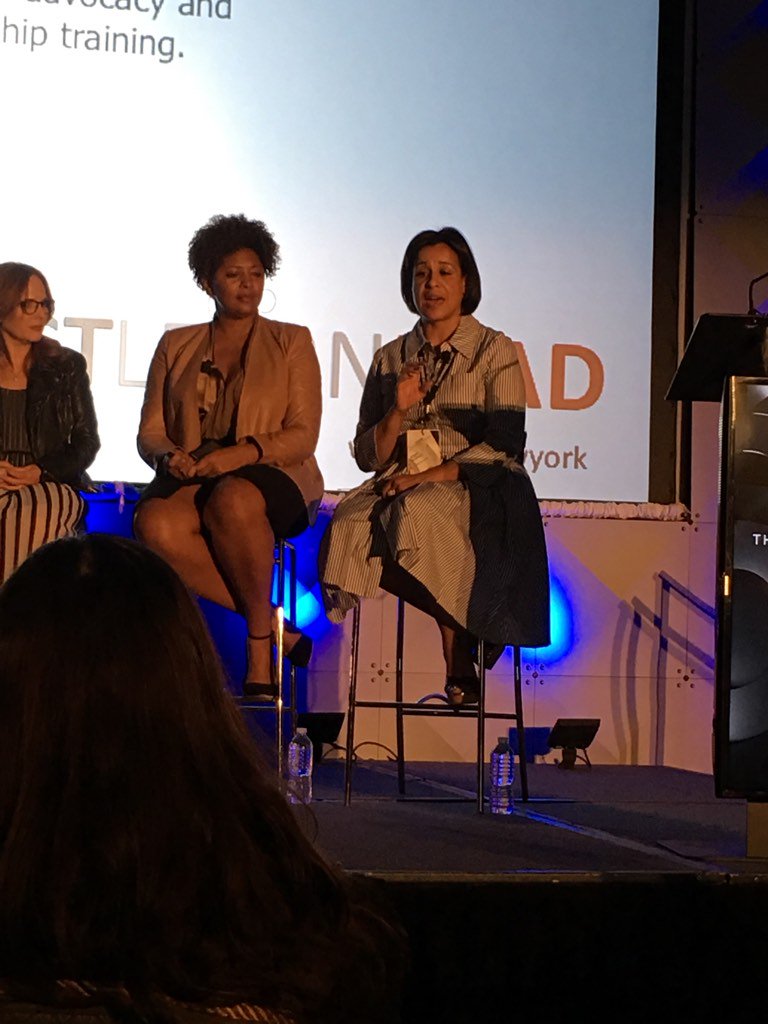 Cathyjamison's tweet photo. "Involvement in boards like Wict, namic are all about building relationships."- Jenny Alonzo #wictny #Promaxbda2016 https://t.co/Z8FKzqb8XE