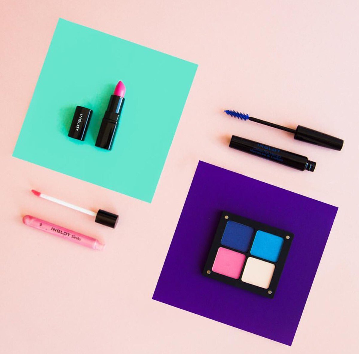 80's Throw back... Feeling the Summer vibes!! 

#INGLOT #MAKEUP #BEAUTY #ART #LOVE #SUMMER #80s #COLOUR