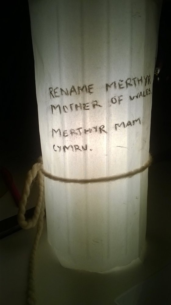 Nice job, #Merthyr, Mam &amp; I thoroughly enjoyed discussion &amp; ace performances by #peoplesplatform crew. More, please.