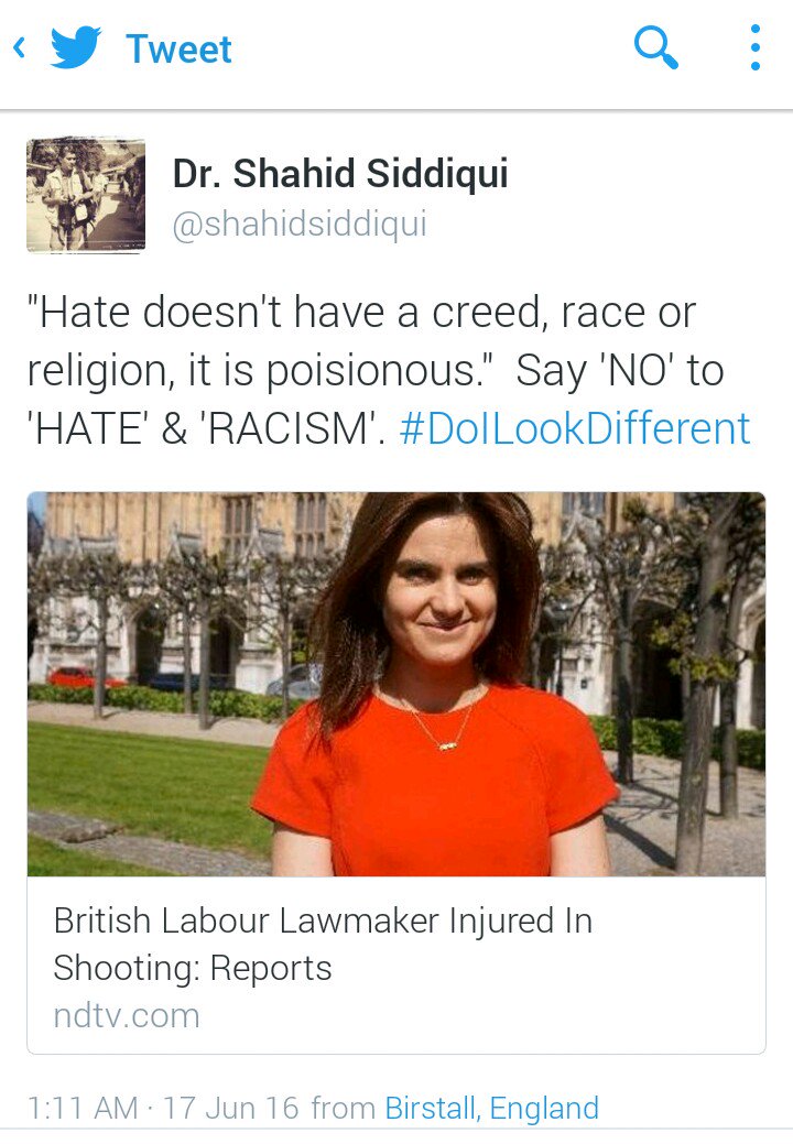 shahidsiddiqui's tweet photo. 'The slide from civilisation to barbarism is shorter than we might like to imagine.' #DoILookDifferent https://t.co/4uJr1PN19v