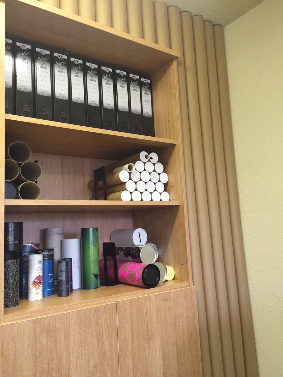 When you manufacture Postal Tubes, using them for interior design is a must! #Packaging #postertube #postal
