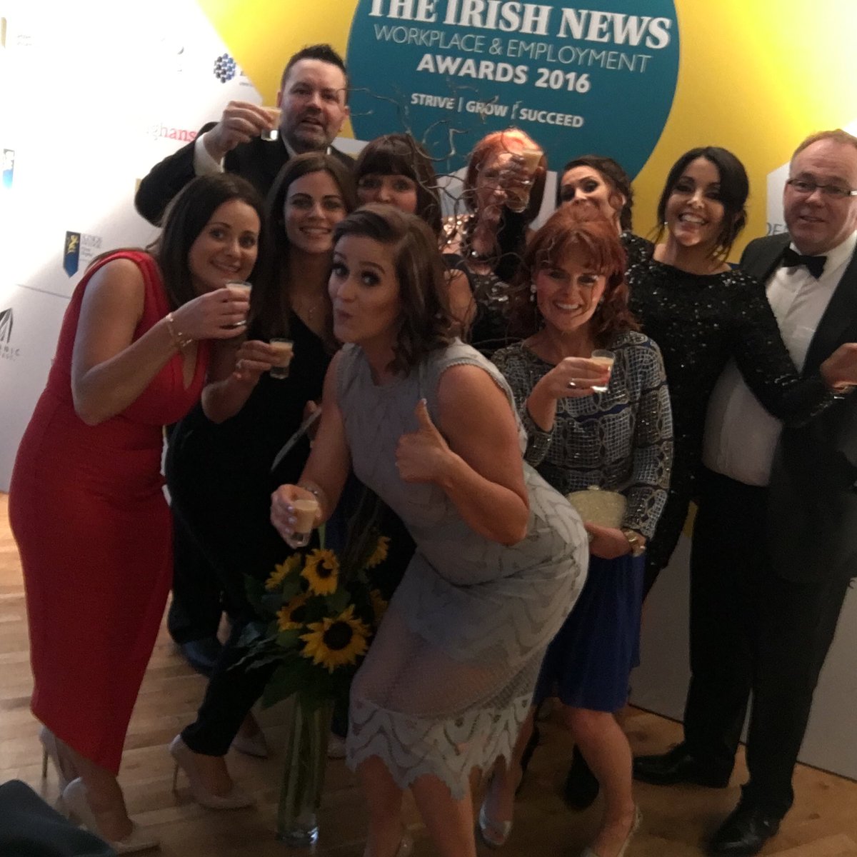 tarasishealth's tweet photo. Incorporating our centrepiece for an innovative team photo #IrishNewsWEA https://t.co/Xap9FhnpwK