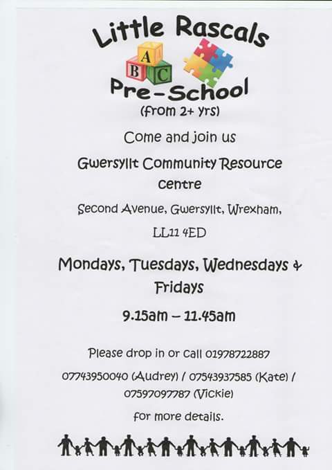 LittleRascalsPG's tweet image. @wrexham could you please retweet this for our playgroup based in Gwersyllt