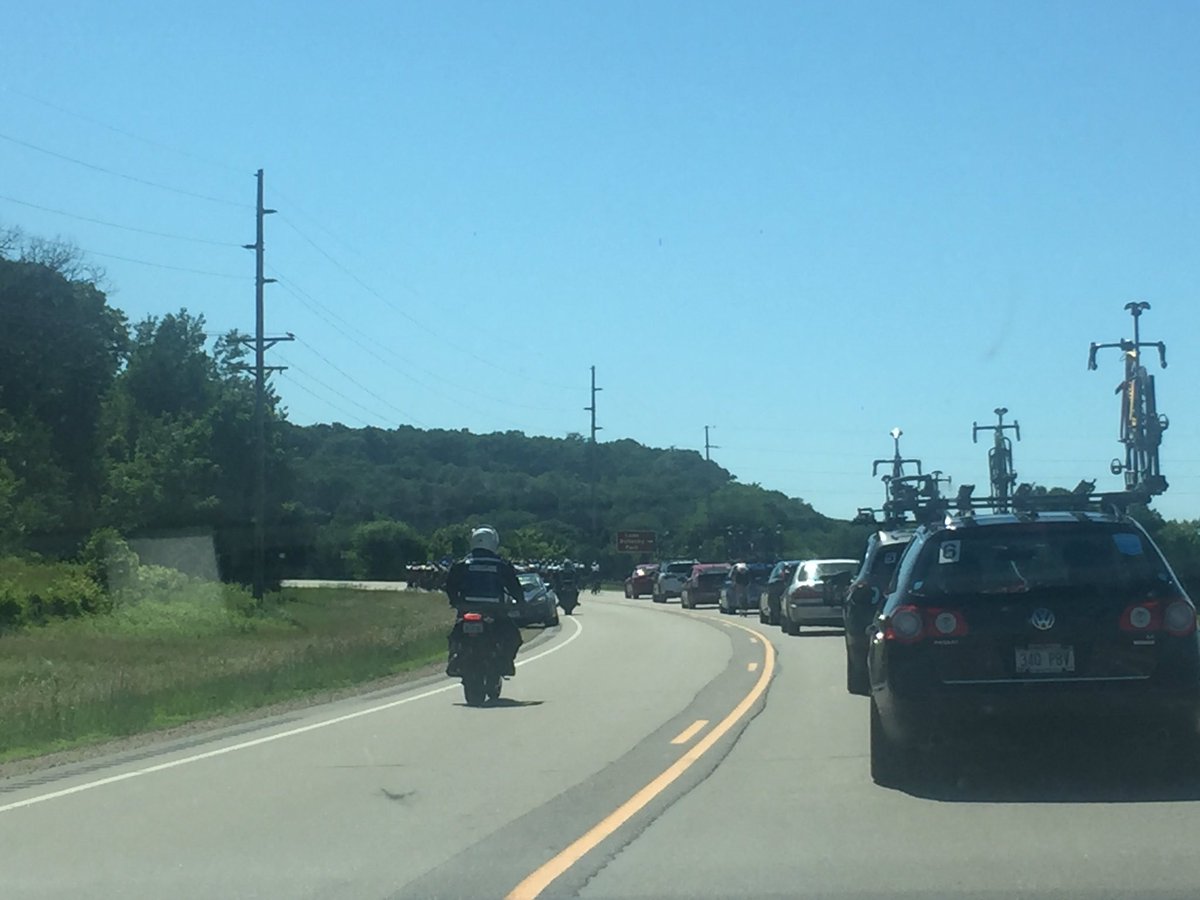 Someone flatted during the neutral 1.5 miles. #bummer #northstargp