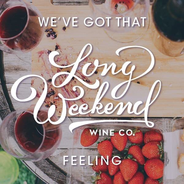 It may only be Thursday, but we've got that Long Weekend feeling!
#LongWeekendWine
longweekendwineco.com