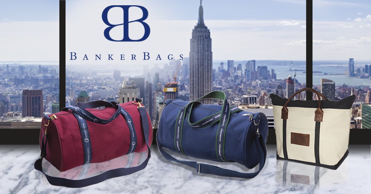 Banker_Bags's tweet photo. High quality, custom-branded canvas duffels+totes #companyswag #corporategifts #weekendbag #gymbag #bankerbag https://t.co/1JjvKXR96C