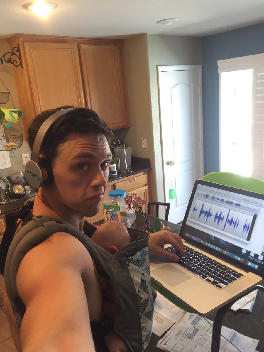 jasonkappus's tweet photo. Getting some work done while the kids are asleep... #voiceoverdad https://t.co/aksPxejYfB