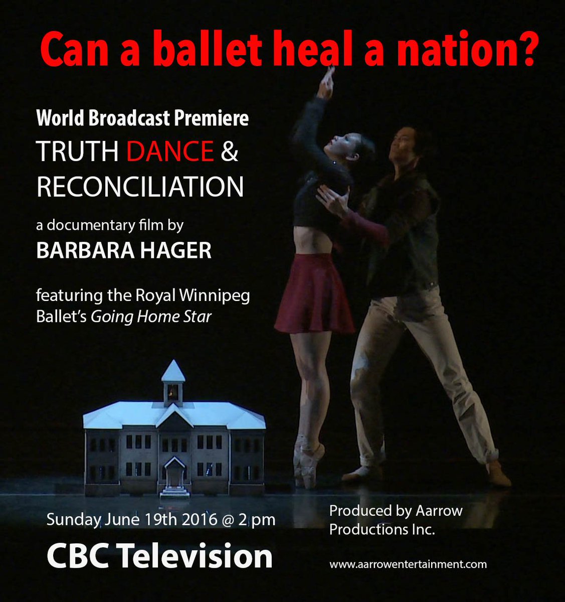 CBCManitoba's tweet photo. Settle in for an early evening on the couch and CBC-TV. @RWBallet #GoingHomeStar documentary premieres Jun 19 2pm. https://t.co/DqgvnsgDDZ