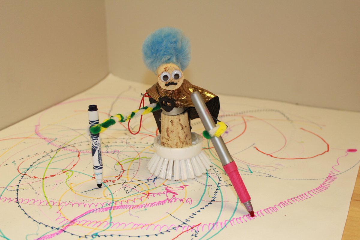 STEMmakers's tweet photo. Join our #MakerCorps TONIGHT from 5:30-7:30 &amp;  #make Scibble Bots - Workshops and admissions to @cmhouston are FREE! https://t.co/3HMQBsY6Jm