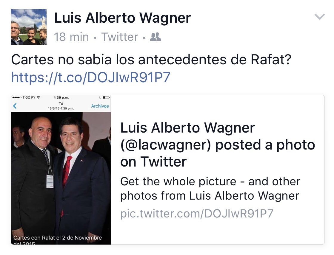 Pobre Roger Cardozo. Wagner ya lo trata como narco
