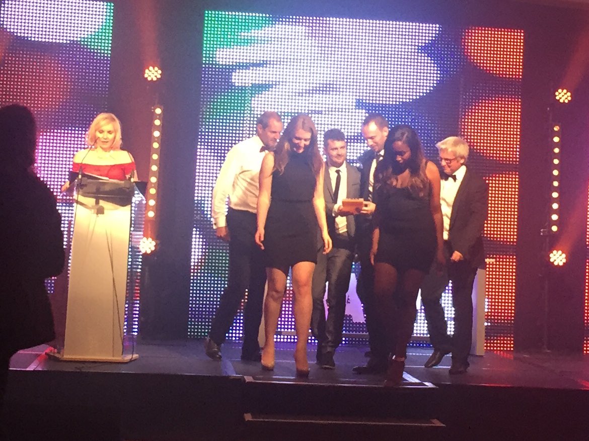 Berni_'s tweet photo. Go the amazing @4PsMarketing winners of best Client Services at #RARDigitalAwards your clients do love you! 💜 https://t.co/WbJXXH5OdC
