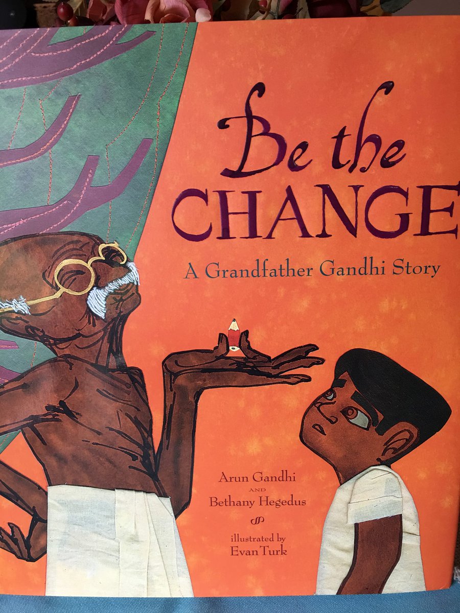 ConsciousCHA's tweet image. So excited to share the arrival of Arun Gandhi's newest book from Simon &amp;amp; Schuster!! #BeTheChange