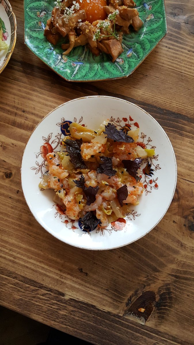 FDoverLDN's tweet photo. Awesome meal @curioandtata, can't think of many places like this in London. Whole menu done https://t.co/y02muRL5tf