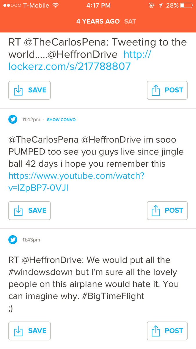 LesliePorras1's tweet photo. GUYS ITS BEEN 4 YEARS SINCE THE FIRST #BigTimeFlight @HeffronDrive @TheCarlosPena https://t.co/MmcphdMsx4