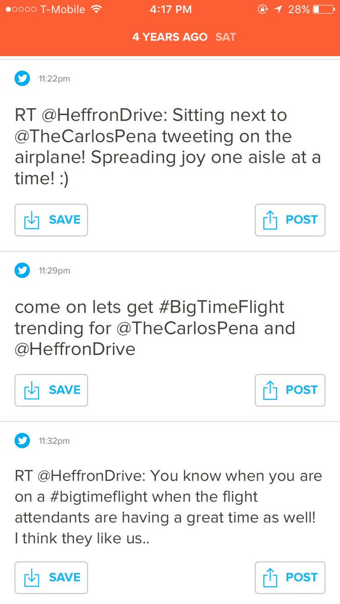 LesliePorras1's tweet photo. GUYS ITS BEEN 4 YEARS SINCE THE FIRST #BigTimeFlight @HeffronDrive @TheCarlosPena https://t.co/MmcphdMsx4