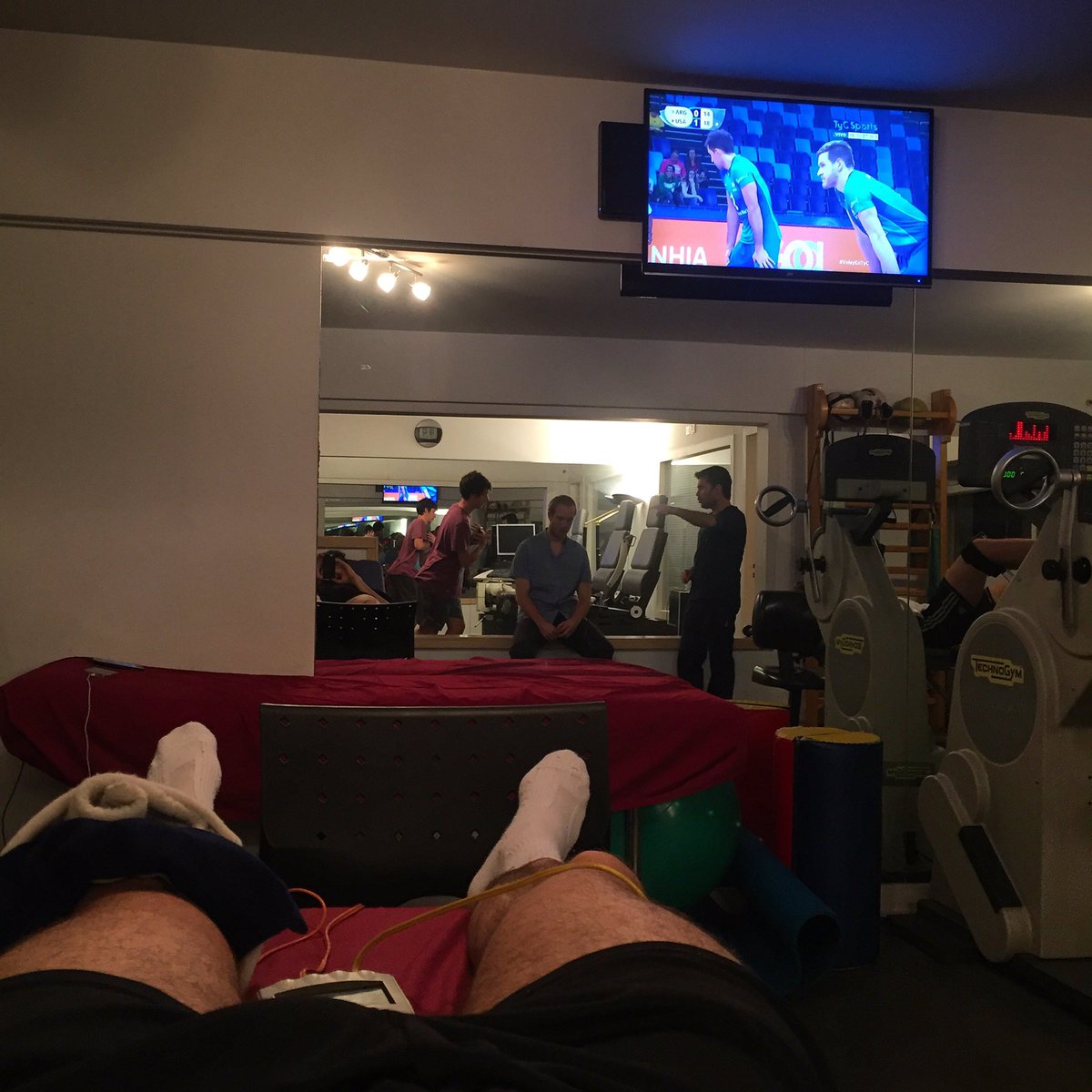 FacuConte7's tweet photo. Vamos los pibeeeessss
#rehabtime #VamosArgentina #worldleague #RoadToRio 
@hugoconte07 @JoseMontesano https://t.co/7hqNJAZR6z