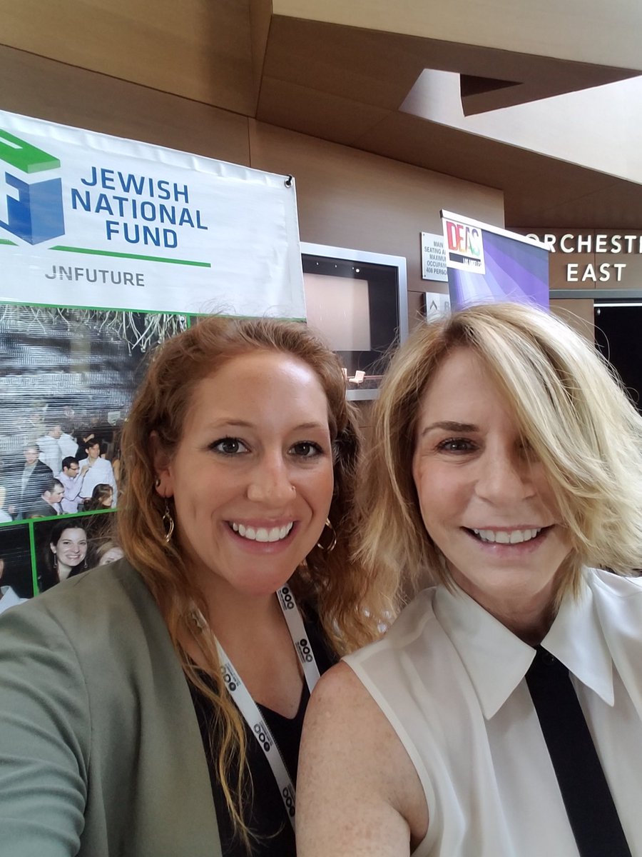LanaMelman's tweet photo. With Steffanie Altman campaign executive of @JNFutureUSA at #IDEAS16 @IDEAS_LA https://t.co/OkKTNo35V9