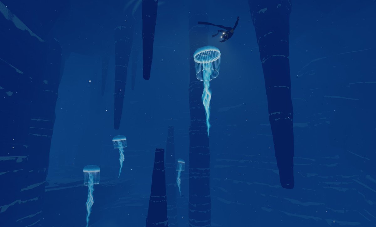 PlayStation's tweet photo. We're taking a look at ABZÛ next on #PSLiveCast. Tune in here: https://t.co/6WGSKHicJz https://t.co/eyT5aLREUi