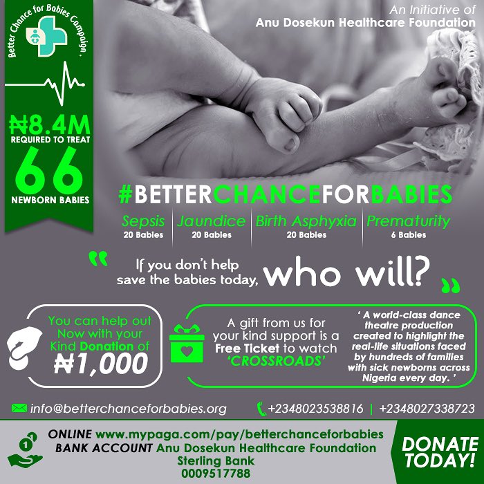 ayorotimi's tweet image. No greater sorrow than seeing a woman watch her newborn slowly fade away.Pls donate N1000 to  #betterchanceforbabies