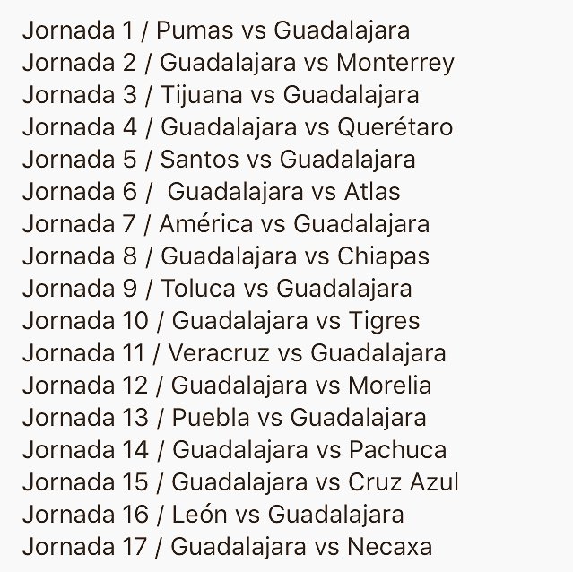 ChivasCorazonn's tweet photo. Listo el calendario para el Apertura 2016 🇫🇷🇫🇷🐐

Abrimos de visita vs pumas... https://t.co/oLYCeIUp9V
