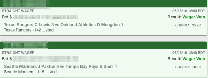WinningProblem's tweet image. ⚾️Morning MLB⚾️ 2-0
Mariners -119 ✅💰
Rangers -126 ✅💰

#WinningProblem
