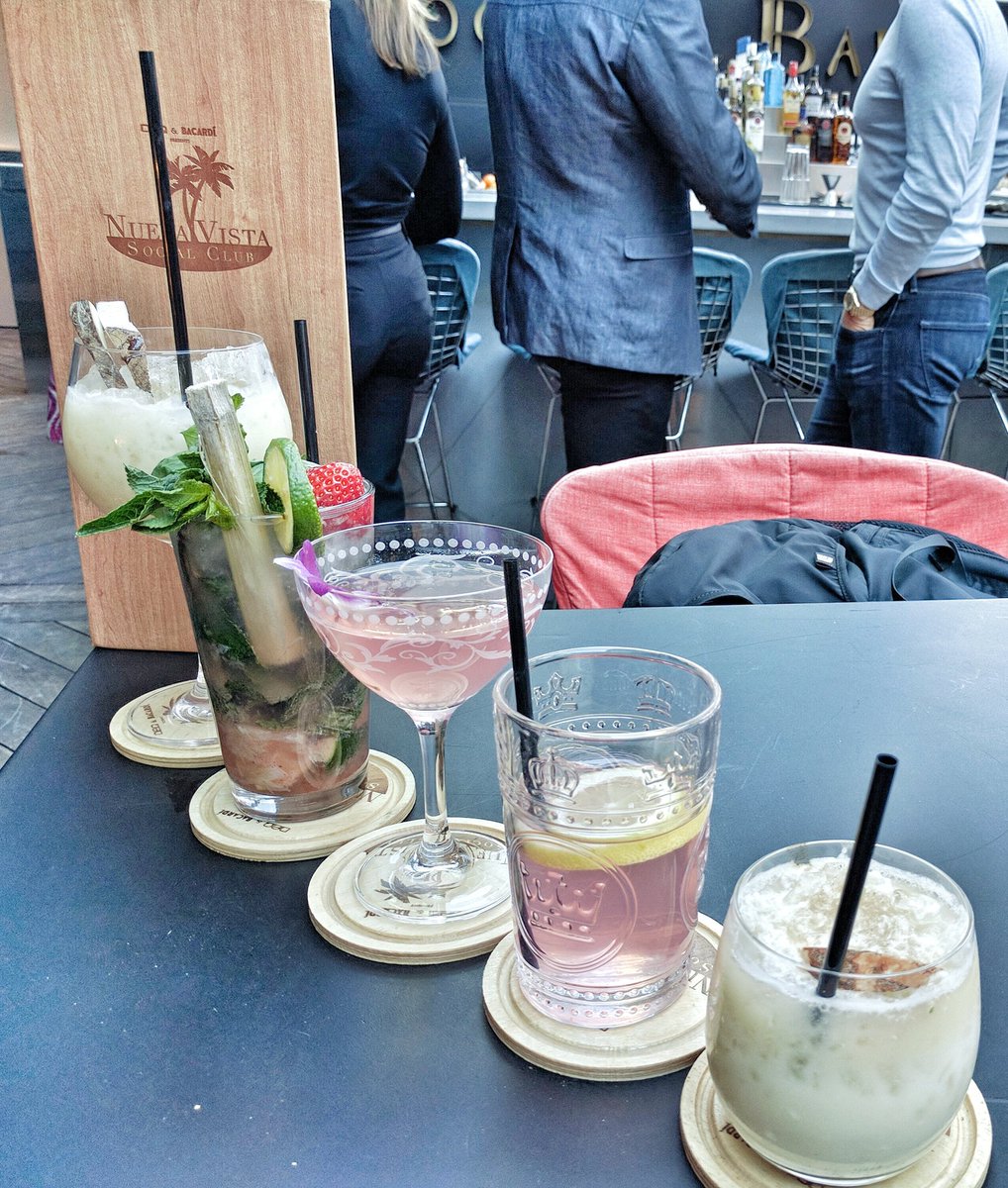 Various cocktails at the DEQ Terrace and Lounge Patio Launch at The Ritz-Carlton Toronto