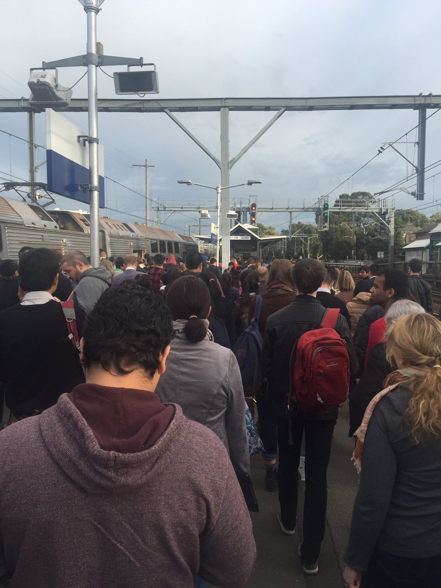 NClarq's tweet photo. @cityrailupdates all off at Summer Hill go back to Ashfield to get express to the city. https://t.co/mCEZKHcSAW