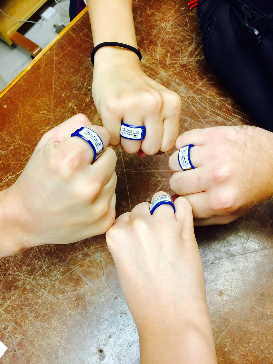 mso888's tweet photo. With our powers combined, we are the So Lab! #DosimeterRings #xrays #CSRI2016 #REU2016 #summer research https://t.co/evROzTIADi