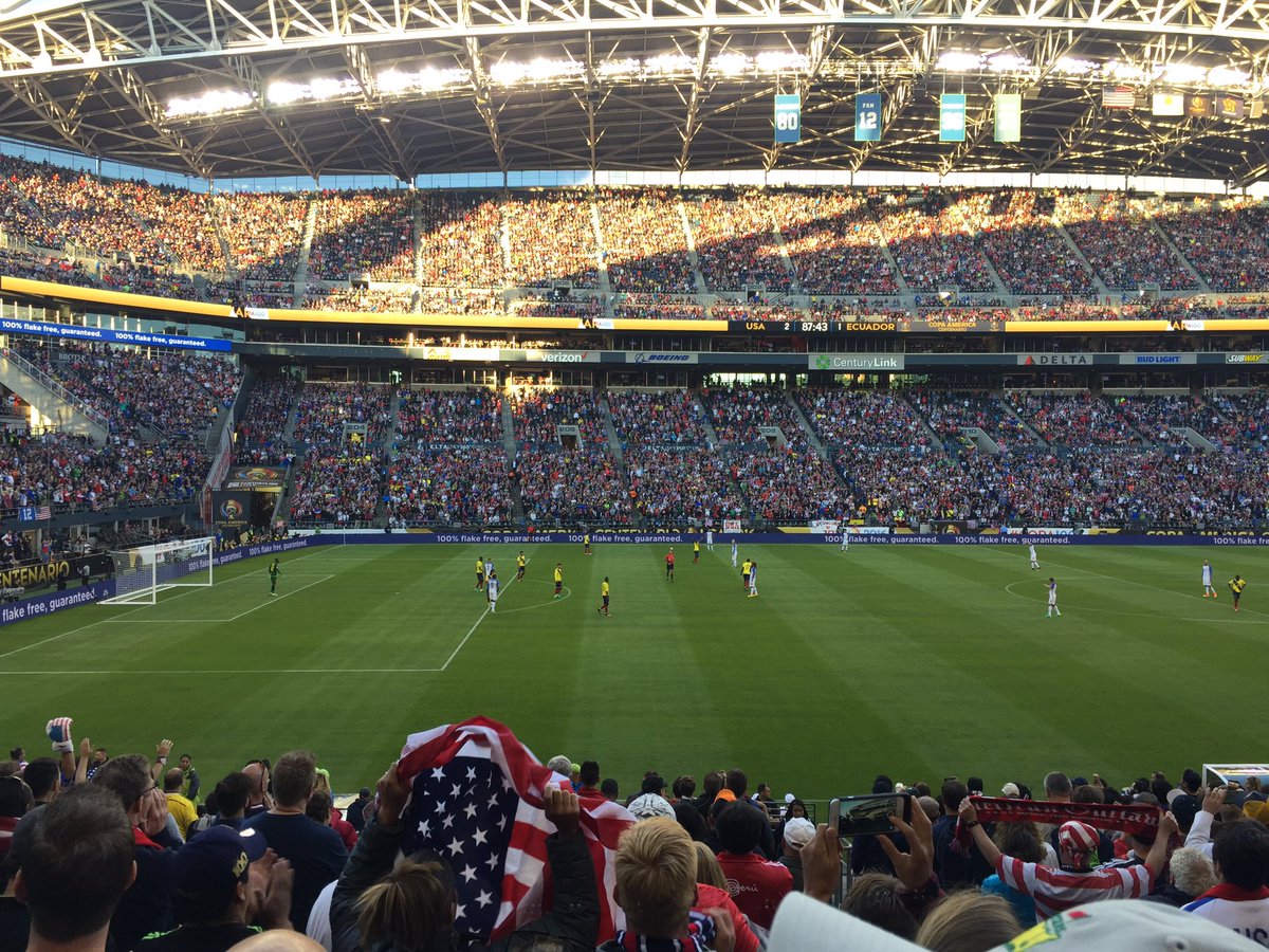 Wow! What a game! #USAvECU #USA