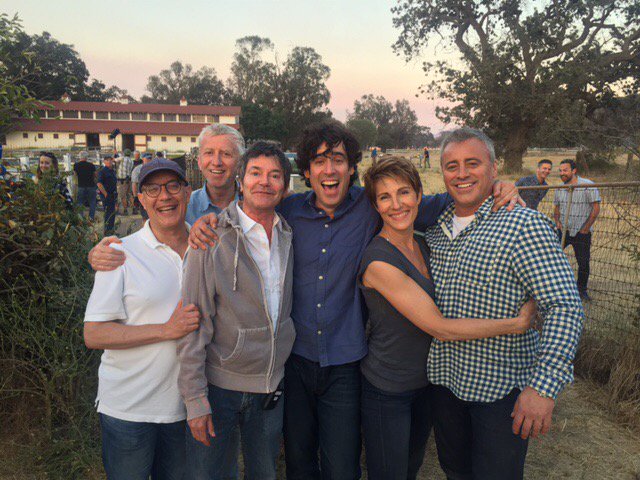 Matt_LeBlanc's tweet photo. 2nd to last day on Episodes. Series wrap on Mangan. Love that guy. https://t.co/H3lqbM8gji