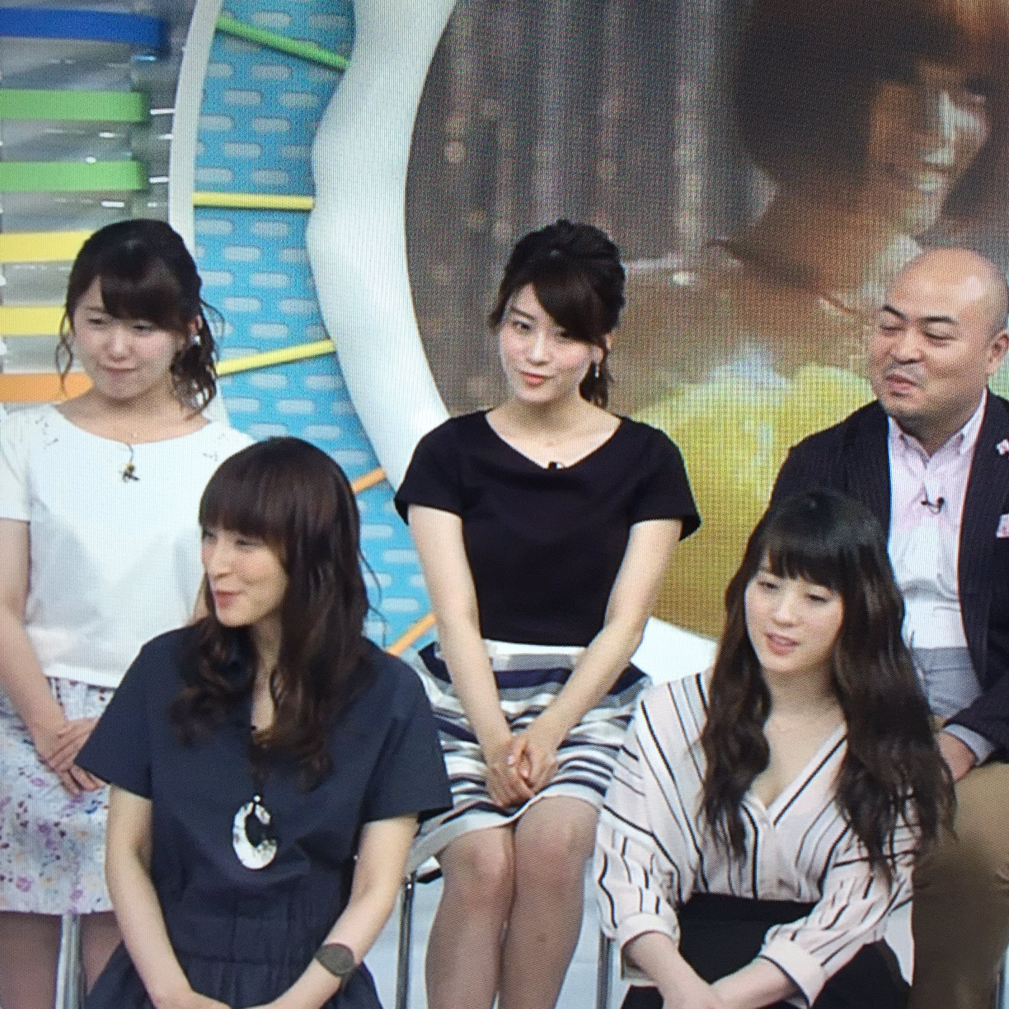 ももも 郡司恭子 郡司アナ ぐんちゃんの足に見とれる