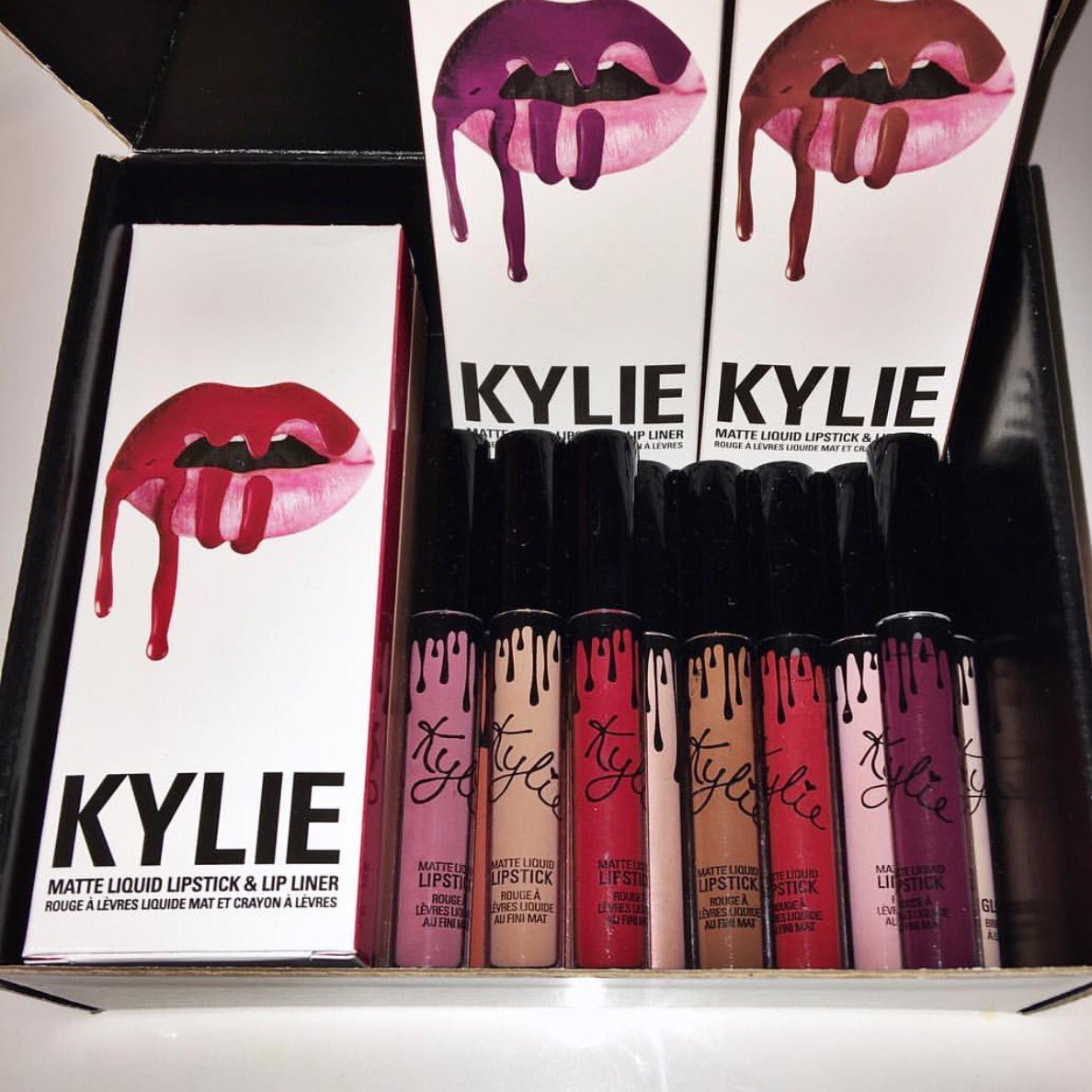 kyliecosmetics's tweet photo. Most mattes available at https://t.co/FAJOPZjO3N https://t.co/RkEPd06NNX