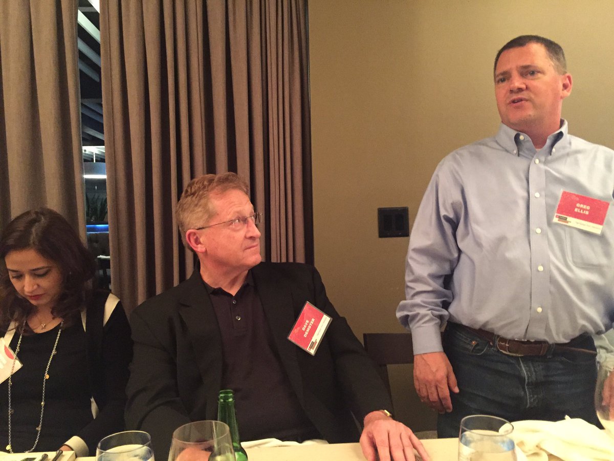 BexFiles's tweet photo. Elevator pitches for the win @VentureCenter's @vcfintech dinner sponsored by @BearStateBank tonight @Table28LR https://t.co/WdO1n3FKgC