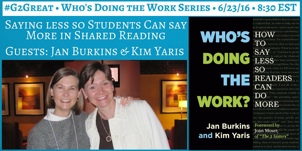 DrMaryHoward's tweet photo. Would you like to win a copy of Jan &amp; Kim’s new book? All you have to do is join the #G2Great inspiration tonight! https://t.co/GSqykpnOBj