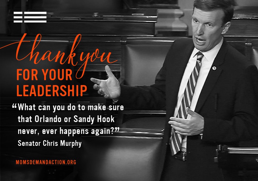 MomsDemand's tweet image. Our deepest gratitude to @ChrisMurphyCT and all those who stood up and spoke out for #gunsense yesterday
#DisarmHate