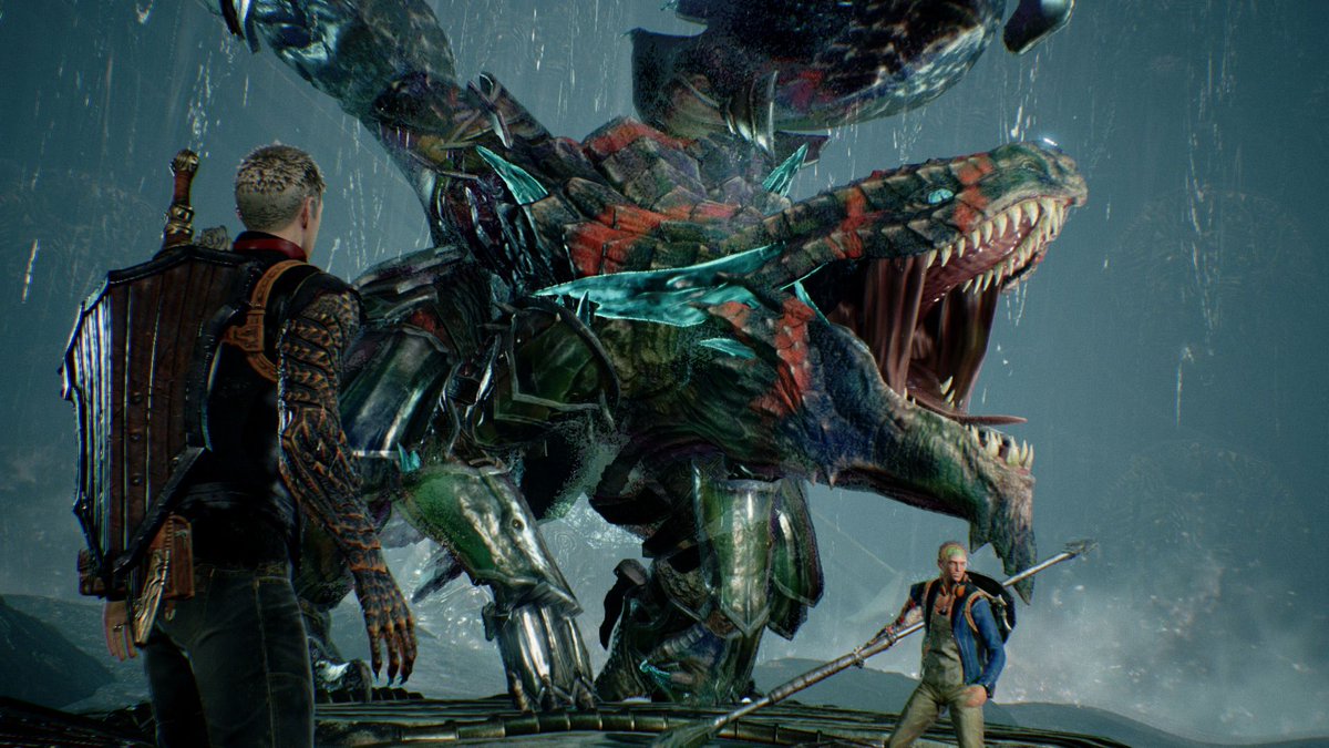 You're probably going to want to play PlatinumGames' Scalebound with friends #E32016 polygon.com/e3/2016/6/16/1…