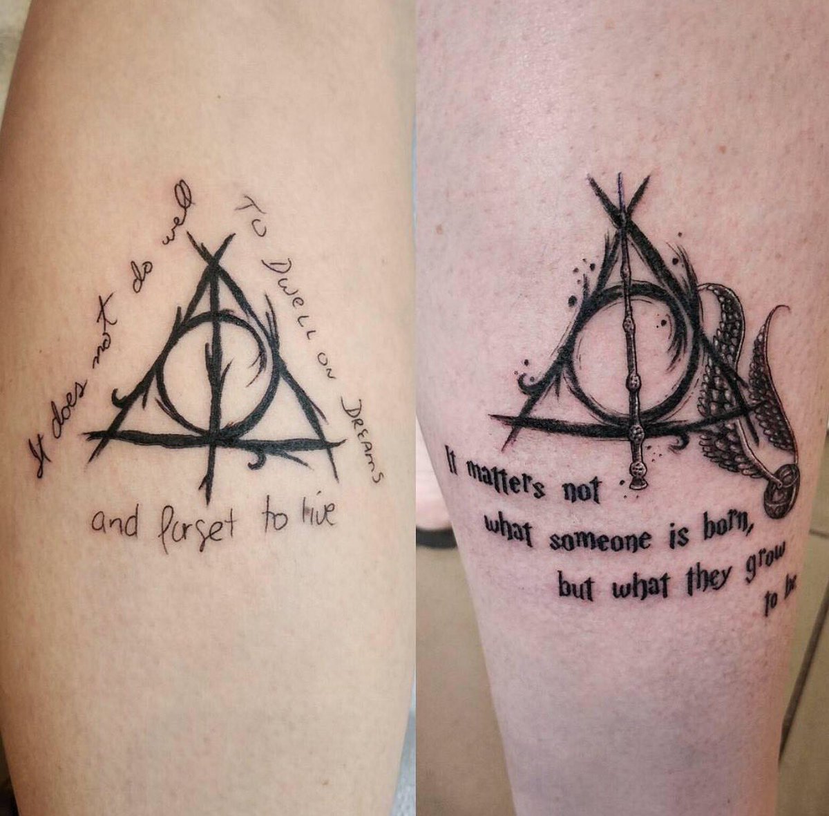 The Best Harry Potter Tattoo Ideas  POPSUGAR Tech