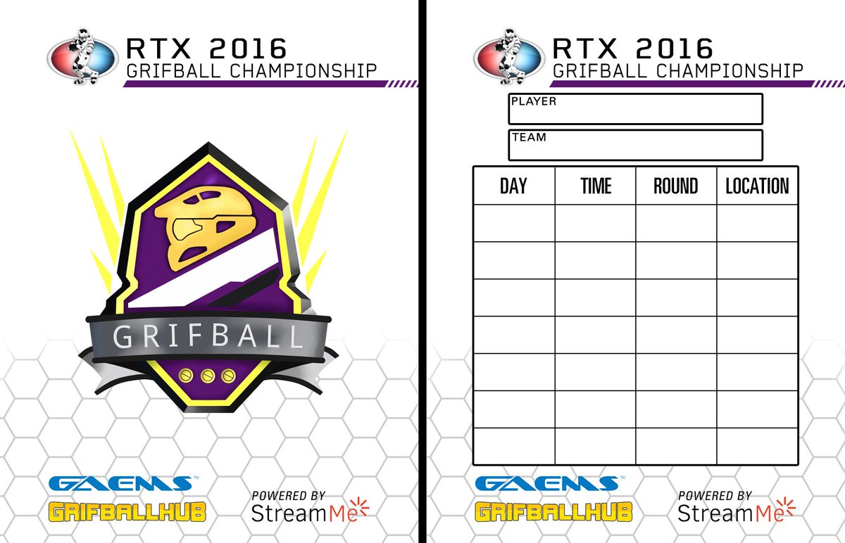 GrifballHub's tweet photo. 15 days! We'll be running the RTX Grifball Championship all weekend long at the booth! #RTXTweetdown https://t.co/r39eWkv9Jy