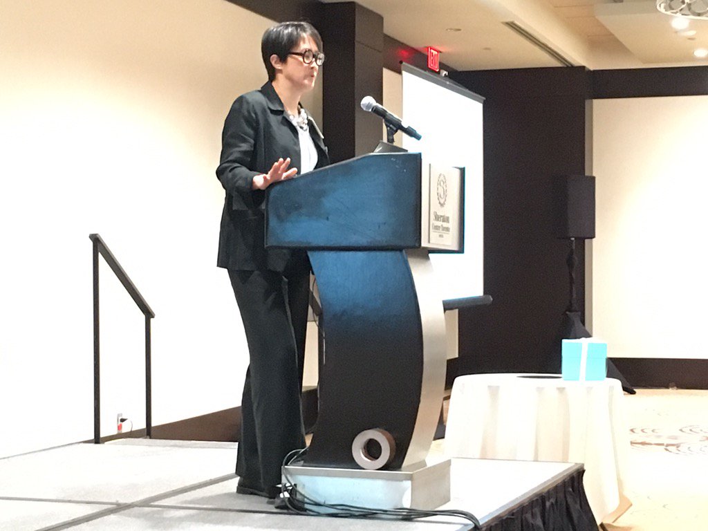 FoxRobM's tweet image. SPARK. @lydialeetoronto speaks at @ITAC on the idea of private public partnerships for large healthcare spends