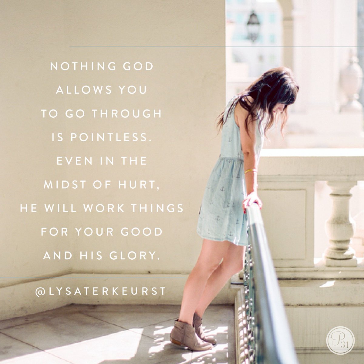 LysaTerKeurst's tweet image. Hold on to this truth tonight, sweet friend. And know without a doubt that God is holding on to you.
