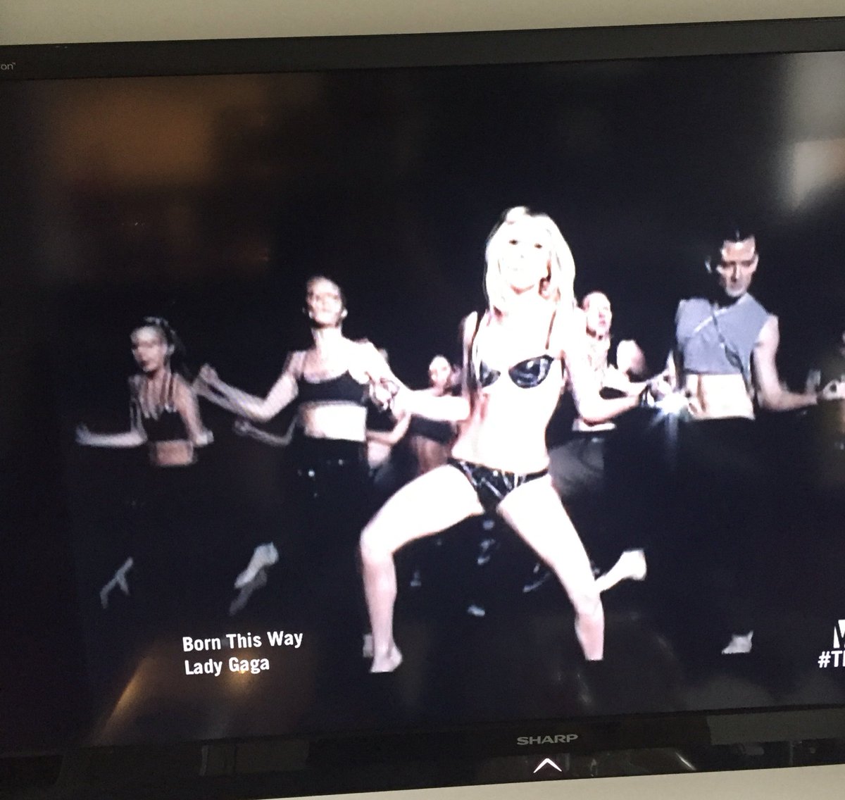 StylistRebecca's tweet photo. Turned the tv on to @ladygaga this was everything when it came out #obsessed #littlemonster #gagforever  👯🤗 https://t.co/EuFSVdO2O8