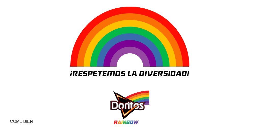 COPRED_CDMX's tweet photo. Celebramos la solidaridad de @Doritos_Mx a favor de la No Discriminación LGBTTTI. Gracias por sumarse a esta lucha. https://t.co/pcLsRGRwik
